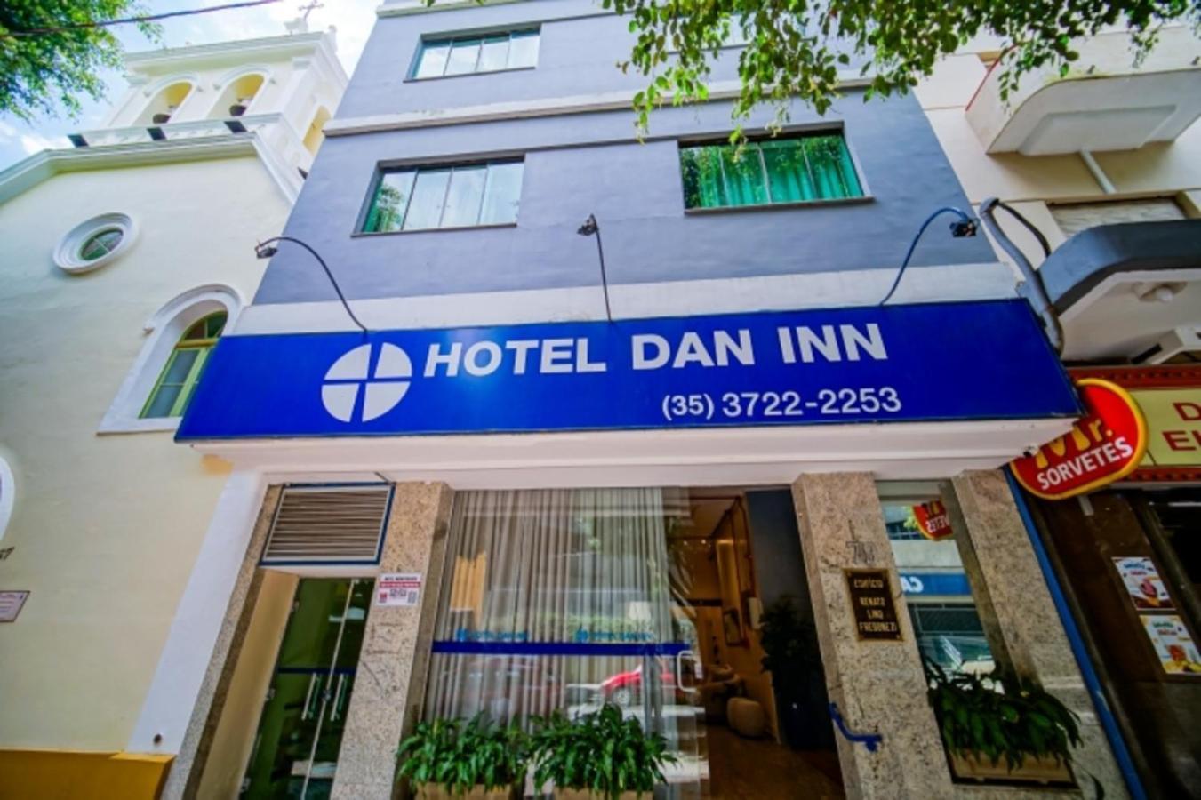 Hotel Dan Inn Pocos De Caldas - A Melhor Localizacao Do Centro By Nacional Inn Exterior photo